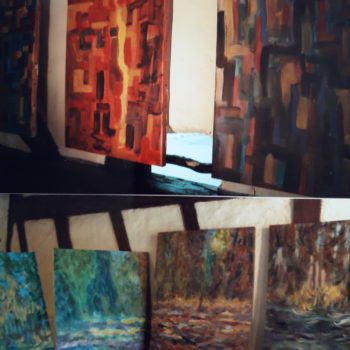 Artiste peintre Catherine de Hennezel à Saint-Georges-du-Vièvre